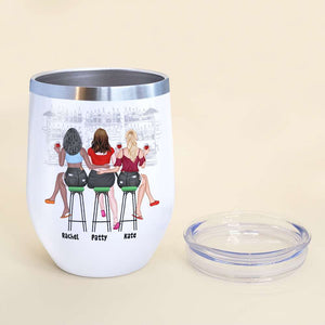 We Never Drinking Again Personalized Tumbler Cup, Gift For Friends - Wine Tumbler - GoDuckee