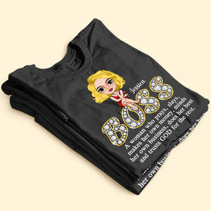 Personalized Boss Lady Definition Shirt Gift For Her - Shirts - GoDuckee