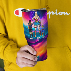 Mother's Day TZ-5DTHH-03HUTI300323TM Personalized Tumbler - Drinkware - GoDuckee