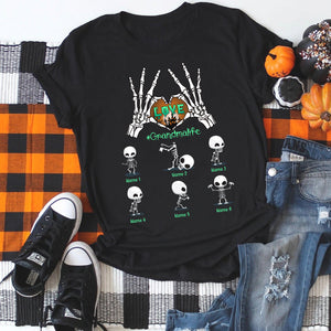 Personalized Gifts Ideas For Grandma Love Grandchildren Custom Shirts - Shirts - GoDuckee