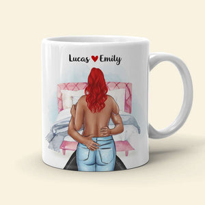 I'm No Weatherman But You Can Expect A Few Inches Tonight Personalized Couple Mug, Gift For Couple - Coffee Mug - GoDuckee