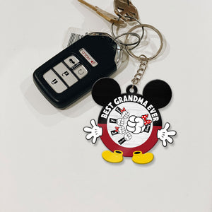 Family PW-KCH-01QHTI060423 Personalized Keychain - Keychains - GoDuckee