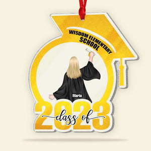 Graduation Class of 2023 Personalized Ornament, Christmas Gift - Ornament - GoDuckee