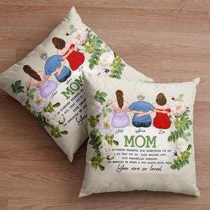 You Are So Loved - Personalized Pillow - Mother's Day Gift - Mother's Day Pillow - Gift For Mom - Pillow - GoDuckee