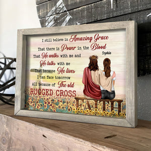 I Still Believe In Amazing Grace, Personalized Jesus Canvas Print, Gift For Loved Ones - Poster & Canvas - GoDuckee