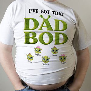 Personalized Father's Day Shrek Shirt - I've Got That Dad Bob - Shrek's dad bod - Shirts - GoDuckee