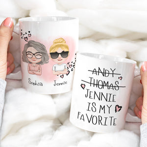 My Kid Is My Favorite - Personalized Mug - Mother's Day Gift - Gift For Mom - Coffee Mug - GoDuckee