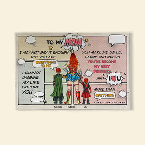 Mother's Day 01nali170323tm Personalized Canvas Print - Poster & Canvas - GoDuckee