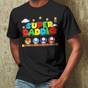 Dad The Super Dad, Personalized Shirts, Gifts for Dad, Grandpa, Mom - Shirts - GoDuckee