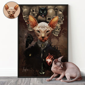 Edgar Allan Poe Custom Face Photo Poster - Poster & Canvas - GoDuckee