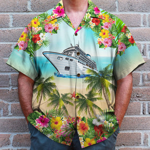 Apologizing In Advance It Was The Drink Package To Blame, Personalized Cruising Shirt and Shorts, Gift For Friends - Hawaiian Shirts - GoDuckee