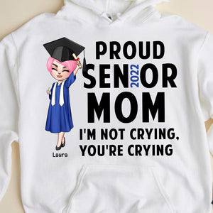 I'm Not Crying You're Crying - Personalized Shirts - Gift for Family - Chibi Graduation Front View - Shirts - GoDuckee