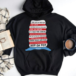 Name Book Lover T-shirt Hoodie Sweatshirt - Shirts - GoDuckee