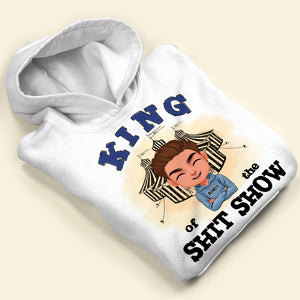Queen And King Of The Shit Show - Mother's Day Gift - Father's Day Gift - Personalized Funny Shirt - Gift For Parents - Shirts - GoDuckee
