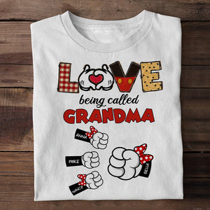 Grandma 01QHLI070423 Personalized Mother's Day Shirt - Shirts - GoDuckee