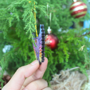 I Love You To The Heaven And Back Custom Heaven Couple Wind Chimes, Christmas Tree Decor - Wind Chimes - GoDuckee