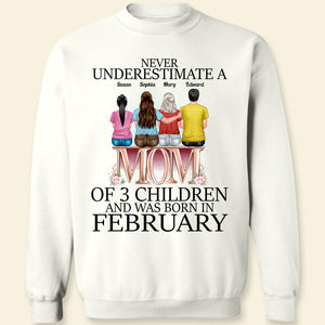 Never Underestimate A Mom Personalized Shirt, Gift For Mother - Shirts - GoDuckee