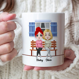 You Are The Sun To My Shine Personalized Friends Mug, Gift For Friends - Coffee Mug - GoDuckee