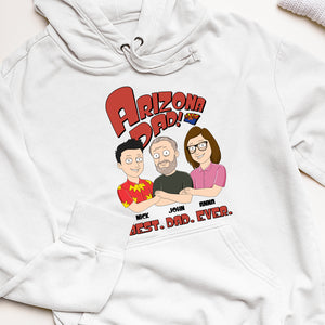 Best Dad Ever Custom State, Personalized Shirts, Gifts for Dads - Shirts - GoDuckee