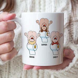 Thanks For Wiping My A*s And Stuff, Personalized Mug, Gift For Mom, Mother's Day Gift - Coffee Mug - GoDuckee