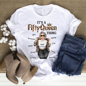 It's A Queen Thing - Personalized Birthday Shirts - Shirts - GoDuckee