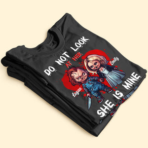 Horror Couple 01BHTI151222 Personalized Shirt - Shirts - GoDuckee