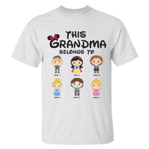 Personalized Grandma Shirts, Belongs to Custom Prince Princess - Shirts - GoDuckee