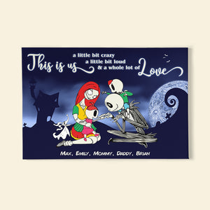 This Is Us Horror Family 03QHDT190423 Personalized Canvas Poster - Poster & Canvas - GoDuckee