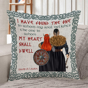 Viking Couple I Have Found The One - Personalized Pillow - Gift for Couple - Pillow - GoDuckee