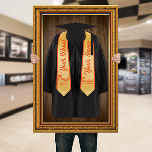 Personalized Graduation Uniform Canvas Print, Gift For Graduates - Poster & Canvas - GoDuckee