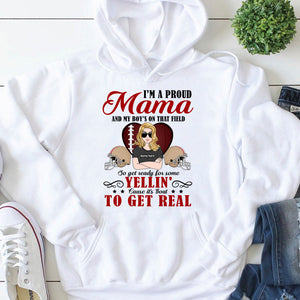 American Football Get Ready For Some Yellin' Cause It's About To Get Real Custom Shirts - Shirts - GoDuckee