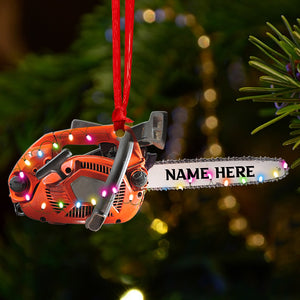Arborist Gear and Equipment - Personalized Christmas Ornament - Gift for Arborists - Ornament - GoDuckee