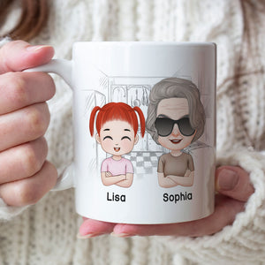 I'm Your Favorite Grandchild Personalized Mug, Gift For Grandma, Gift For Grandpa, Mother's Day Gift - Coffee Mug - GoDuckee