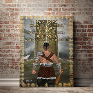 Viking You've Come Too Far To Give Up Now Personalized Wall Art - Poster & Canvas - GoDuckee