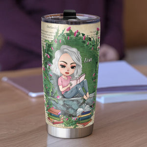 Outlander Book Titles - Personalized Reading Book Tumbler Cup - Gift For Book Lovers - Tumbler Cup - GoDuckee