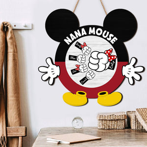 Mother's Day happyc-07QHTI050423 Personalized Wood Sign - Wood Sign - GoDuckee