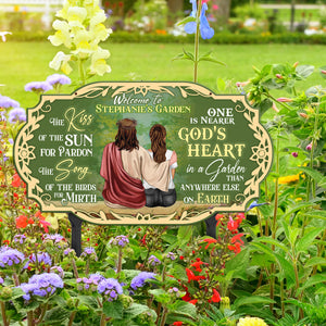 The Kiss Of The Sun For Pardon Personalized Gardening Metal Sign - Metal Wall Art - GoDuckee