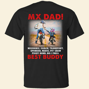 Motocross Family No.1 Fan & Best Buddy - Personalized Shirts - Gift for Motocross Riders - Motocross Man & Kid - Shirts - GoDuckee