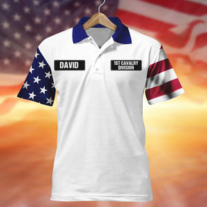 Veteran Perfect Example of The American Man, Personalized Polo Shirt, Gifts for Veteran - AOP Products - GoDuckee
