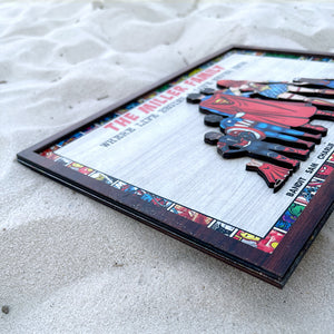 Super Family Where Life Begins - Personalized Canvas Print, Gift For Family - Poster & Canvas - GoDuckee