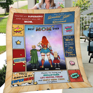 Mother's Day 03SNLI300323TM Personalized Blanket - Blanket - GoDuckee