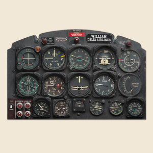 Personalized Cockpits Of Aircraft And Helicopter Doormat, Gift For Aircraft Lovers - Doormat - GoDuckee