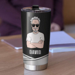 Personalized Tumbler For Grandpa, 5 Things You Should Know About This Grandpa - Tumbler Cup - GoDuckee
