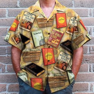 Custom Book Photo Hawaiian Shirt, Gift For Book Lovers - Hawaiian Shirts - GoDuckee
