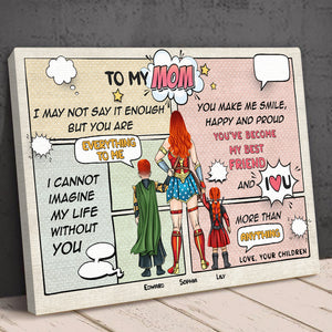 Mother's Day 01nali170323tm Personalized Canvas Print - Poster & Canvas - GoDuckee