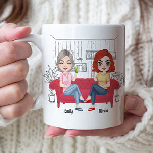 Like Mother Like Daughter Personalized Mug, Mother's Day Gift - Coffee Mug - GoDuckee