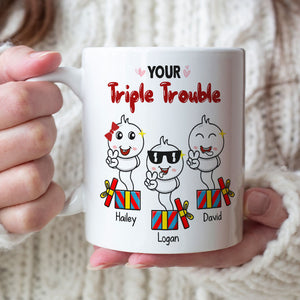 Dear Mom You Had A Great Deal Of Trouble With Us - Personalized Mother's Day Sperm Mug - Gift For Mom - Coffee Mug - GoDuckee