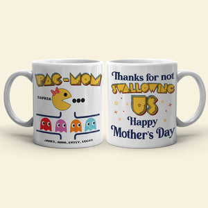 Mom Happy Day 05HTTI170423 Personalized Coffee Mug Accent Mug Wine Tumbler - Coffee Mug - GoDuckee