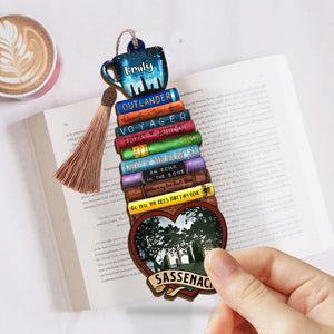 Personalized Outlander Bookmark Gift For Book Lover 8, Sassenach - Bookmarks - GoDuckee