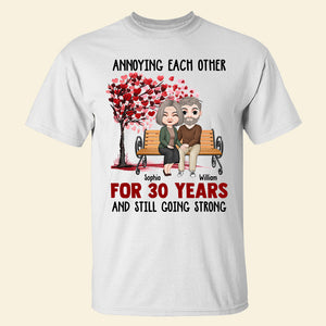 Annoying Each Other Personalized Shirts, Couple Gift - Shirts - GoDuckee